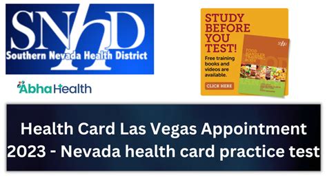 health card Nevada appointment